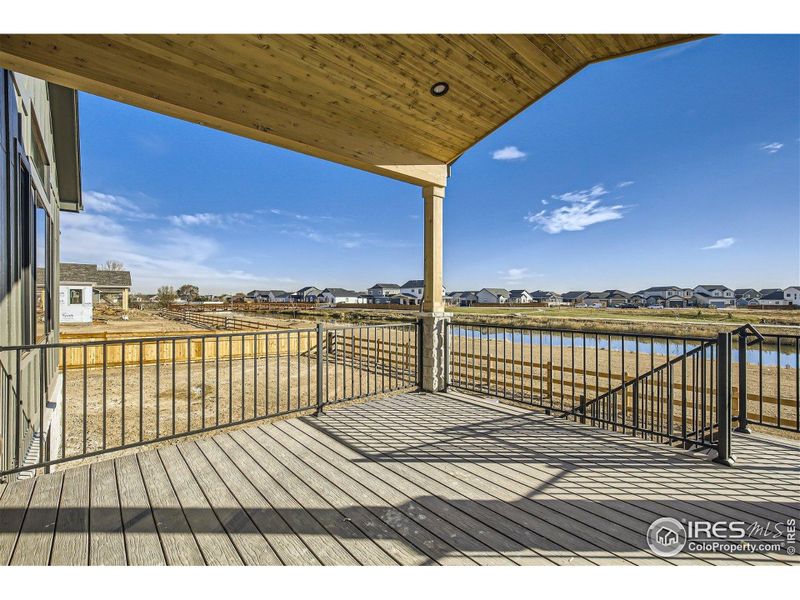 Exterior details and patio area of a home in Greenspire At Windsor Lake, Windsor (Image 22). Exterior details and patio area of a home in Greenspire At Windsor Lake, Windsor (Image 22).