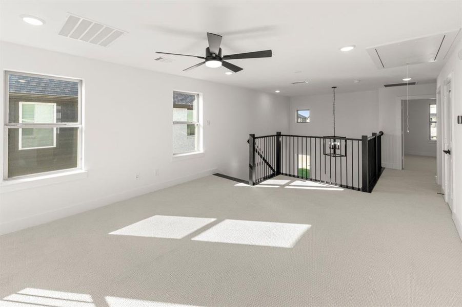 Spacious, unfurnished interior of a new home in The Villages of Hurricane Creek, Anna (Image 17).