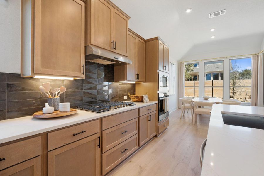Furnished interior view inside a new home in Highland Village, Georgetown (Image 6).