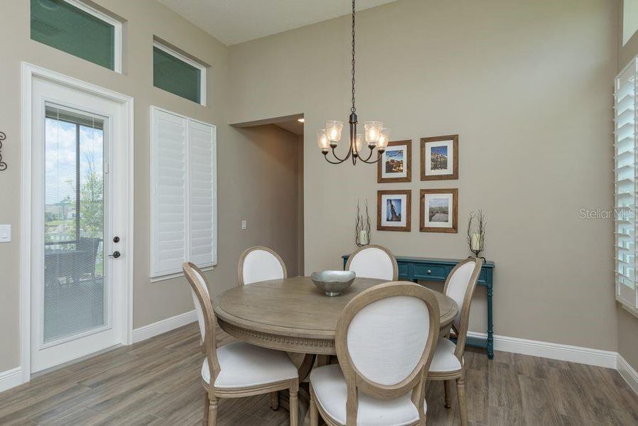 Furnished interior view inside a new home in , Wesley Chapel (Image 52).