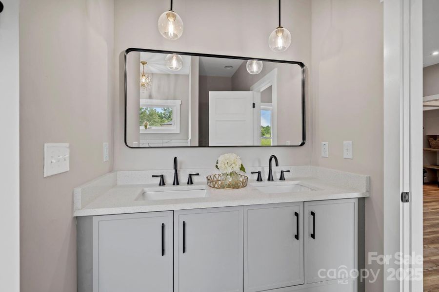 Furnished interior view inside a new home in , Asheville (Image 31).
