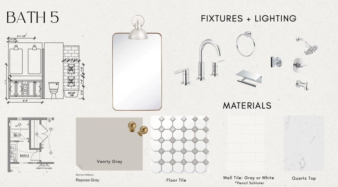 View of a document with a collage of images