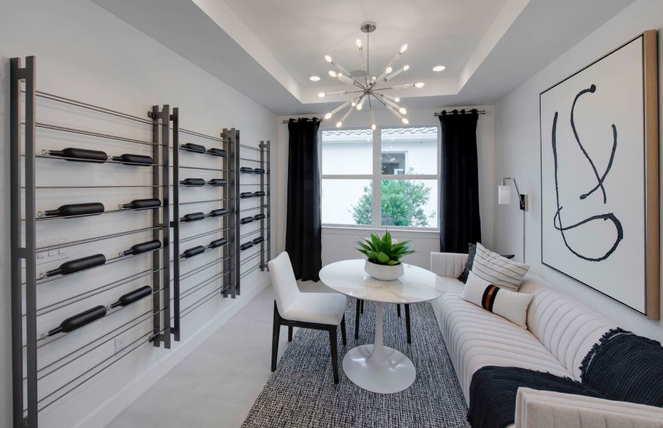 Flex room, perfect for a home office