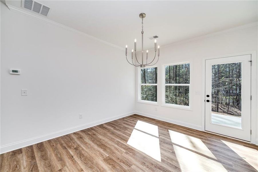Spacious, unfurnished interior of a new home in , Dawsonville (Image 18).
