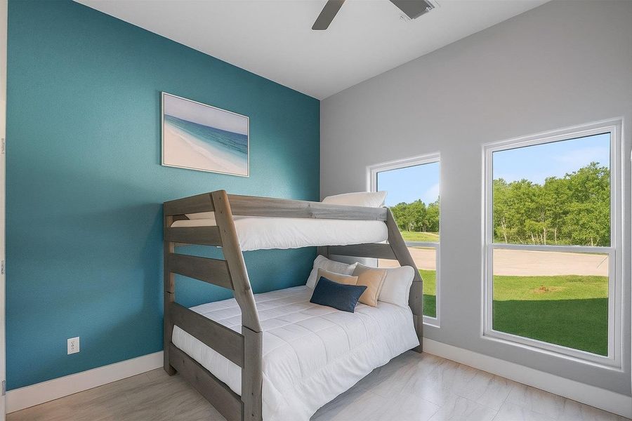 Furnished interior view inside a new home in , San Leon (Image 6). Furnished interior view inside a new home in , San Leon (Image 6).