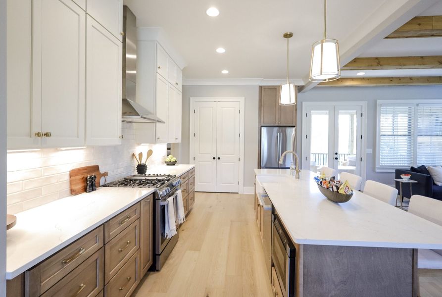 Furnished interior view inside a new home in Faith View, Ooltewah (Image 13).