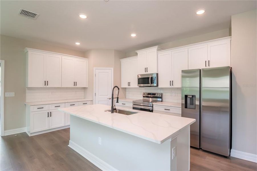 Furnished interior view inside a new home in , Citrus Springs (Image 7).