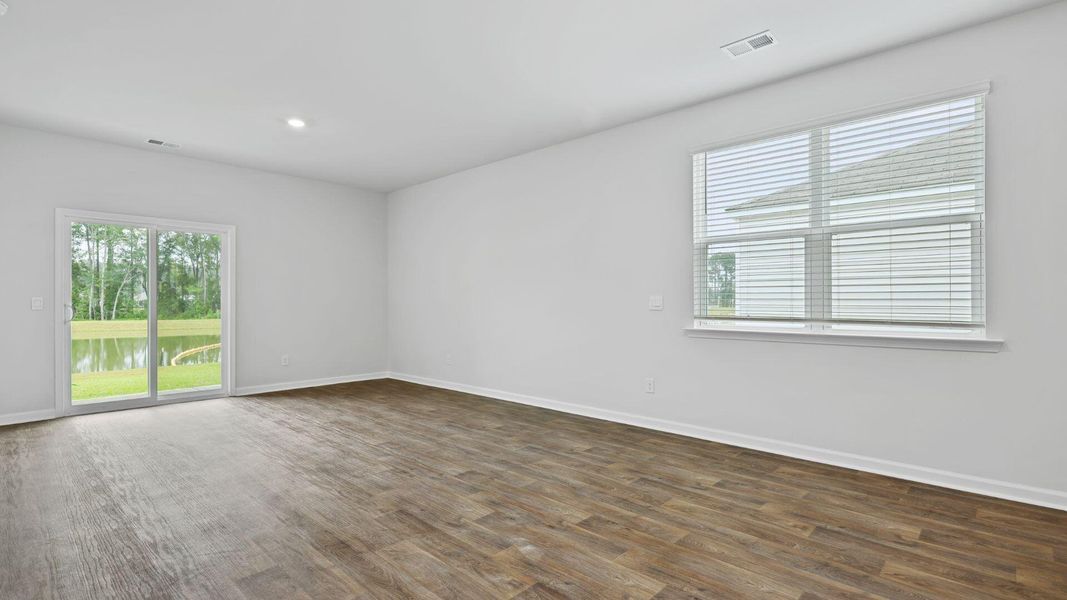 Spacious, unfurnished interior of a new home in Pine Hills at Cane Bay, Summerville (Image 10). Spacious, unfurnished interior of a new home in Pine Hills at Cane Bay, Summerville (Image 10).