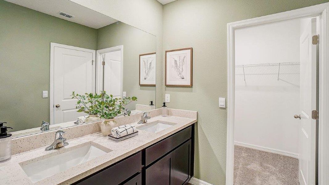 Furnished interior view inside a new home in Woodcreek, Wesley Chapel (Image 7).