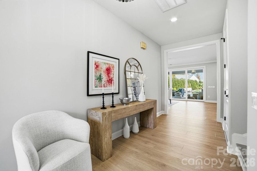 Furnished interior view inside a new home in , Huntersville (Image 39).