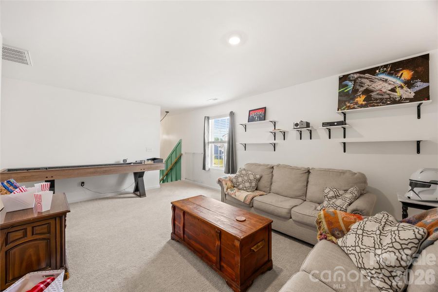 Furnished interior view inside a new home in Sullivan Farm, Statesville (Image 25).
