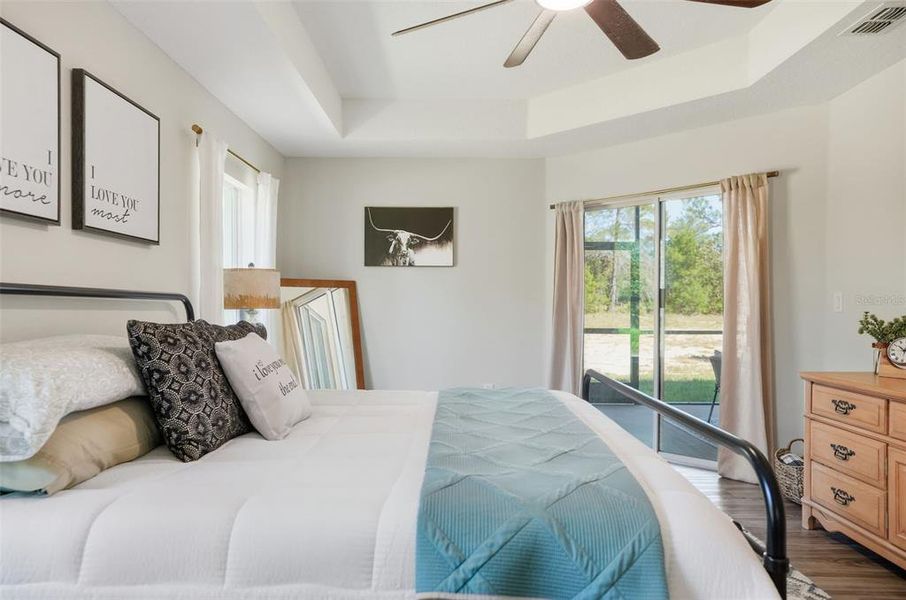 Furnished interior view inside a new home in , Weeki Wachee (Image 33).