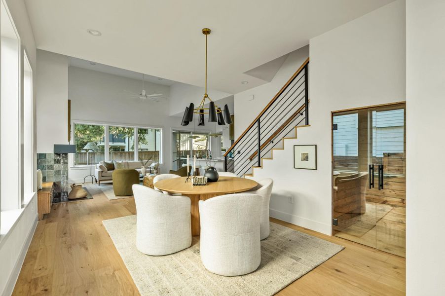 Furnished interior view inside a new home in , Austin (Image 7).