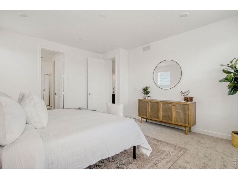 Furnished interior view inside a new home in Sunset Village, Erie (Image 6).