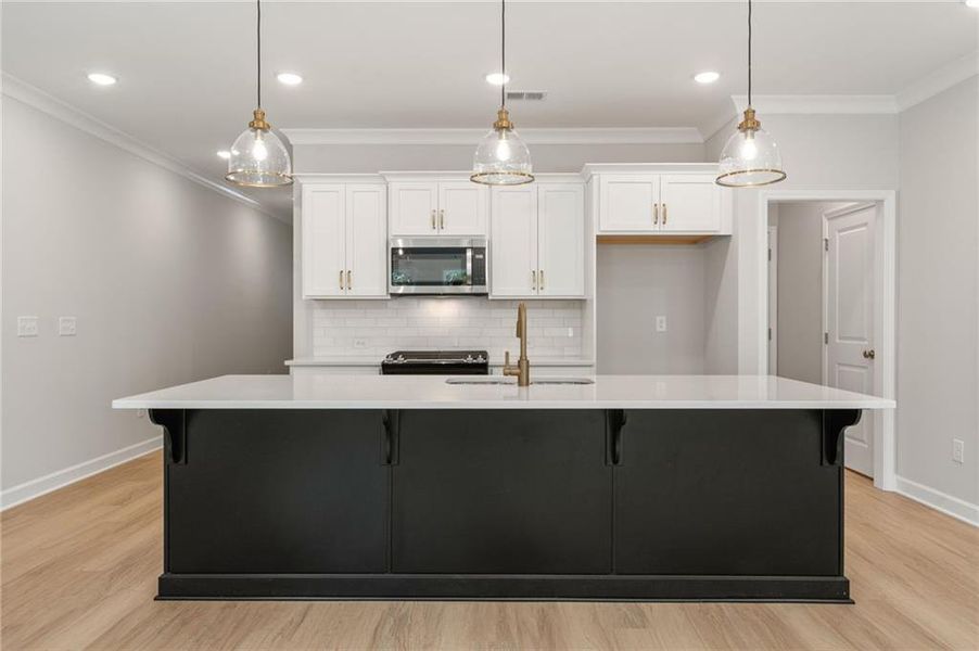 Furnished interior view inside a new home in Cherokee Township, Acworth (Image 13).