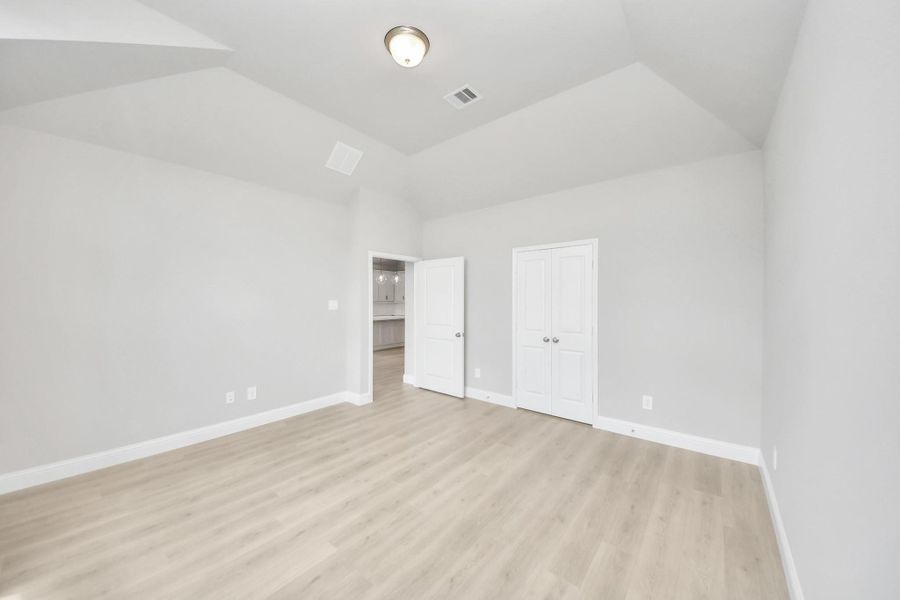 Spacious, unfurnished interior of a new home in Gatherings® at Chambers Creek: Duets Collection, Willis (Image 21). Spacious, unfurnished interior of a new home in Gatherings® at Chambers Creek: Duets Collection, Willis (Image 21).