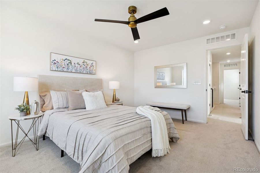 Upper Level: Primary Bedroom Upper Level: Primary Bedroom