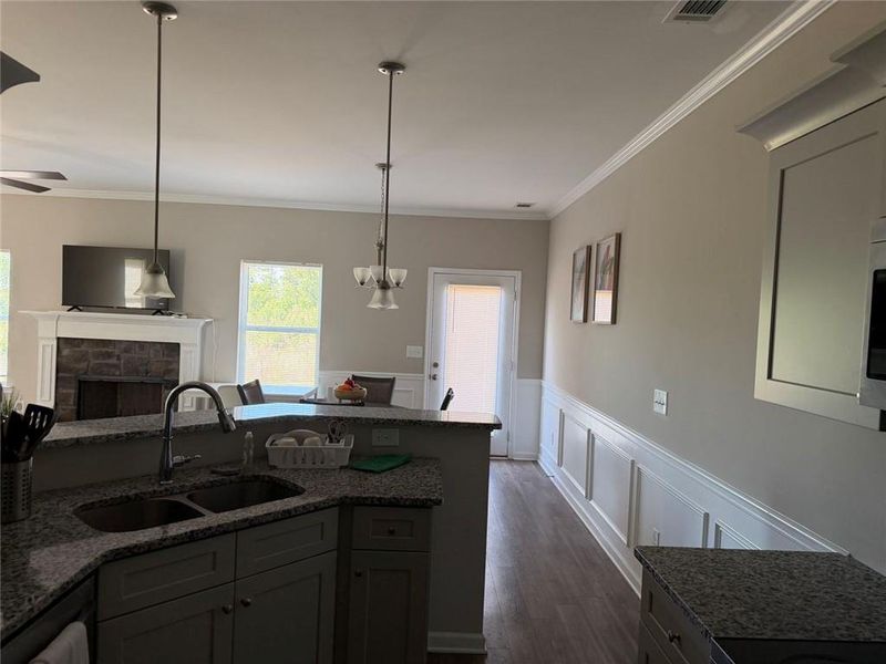 Furnished interior view inside a new home in , Cartersville (Image 5).