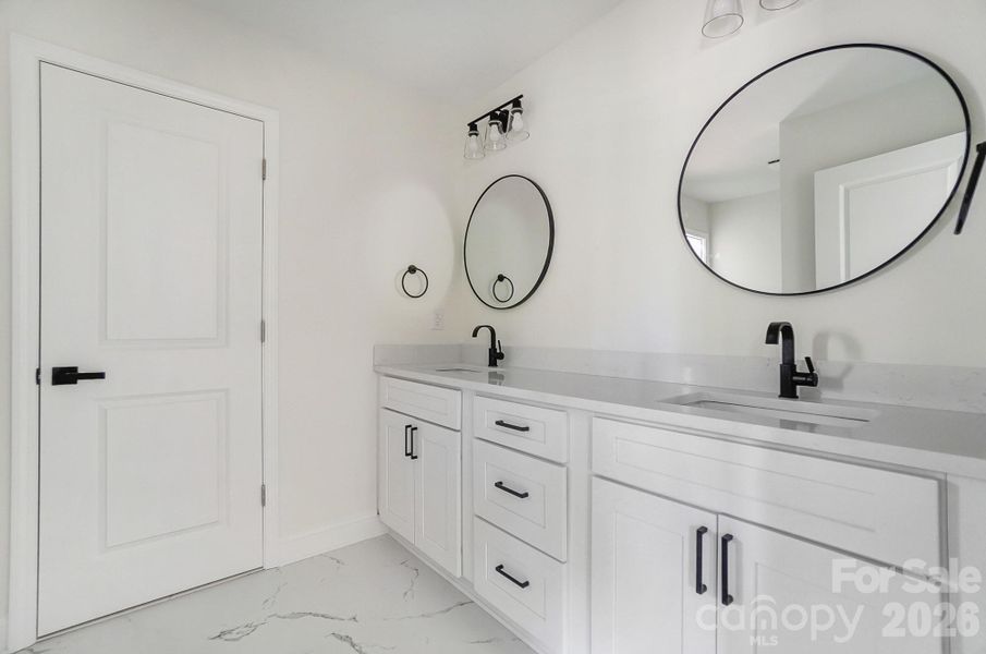 Furnished interior view inside a new home in , Statesville (Image 6).