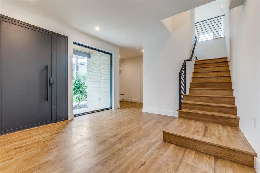 Large foyer welcomes you home. A convenient mud room present right as you enter from the garage.