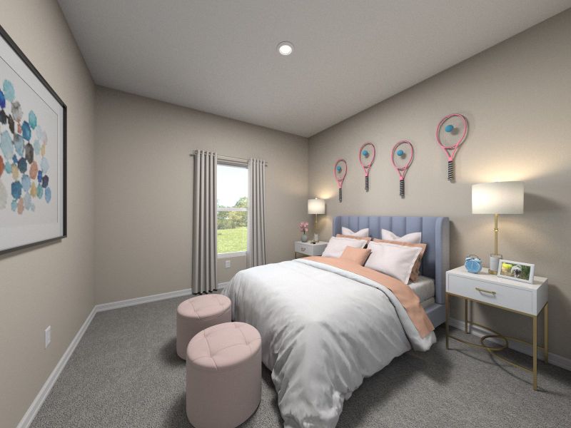 With two secondary bedrooms, there's plenty of space for the whole family. With two secondary bedrooms, there's plenty of space for the whole family.