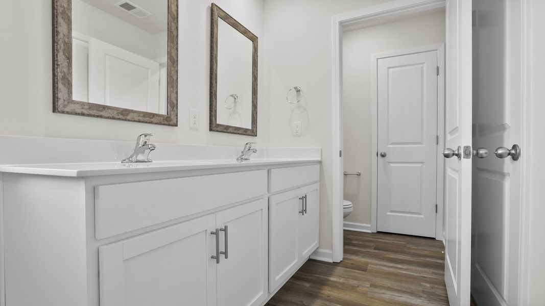 Furnished interior view inside a new home in Hawk Ridge, Anderson (Image 14).