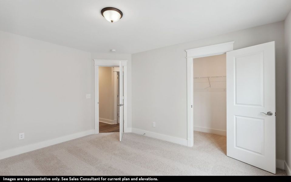 Spacious, unfurnished interior of a new home in Aden Woods, Nashville (Image 37).