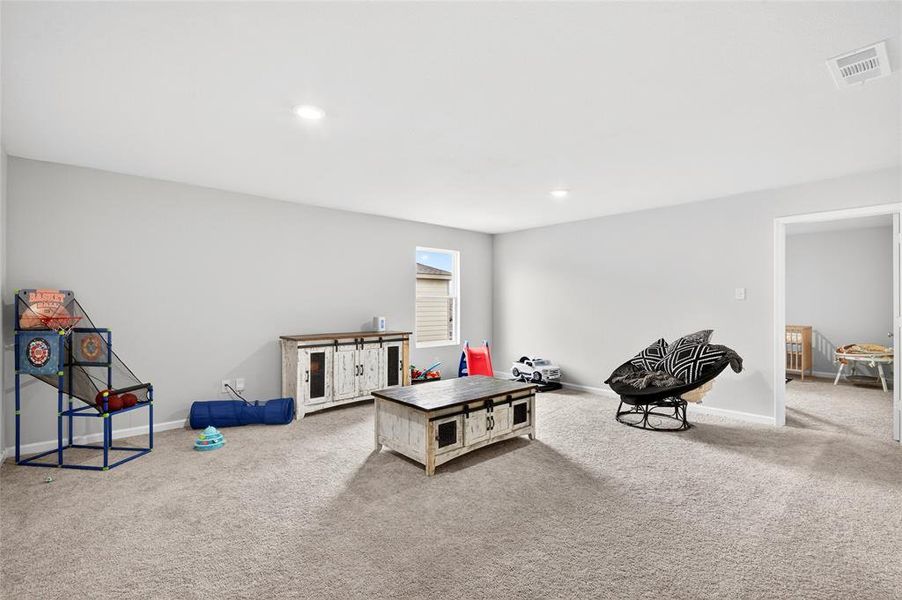 Furnished interior view inside a new home in Villages of Mayfield, Cleburne (Image 24).