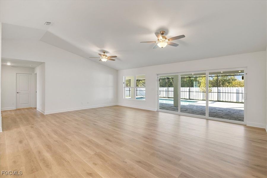 Spacious, unfurnished interior of a new home in Cape Coral, Cape Coral (Image 12). Spacious, unfurnished interior of a new home in Cape Coral, Cape Coral (Image 12).
