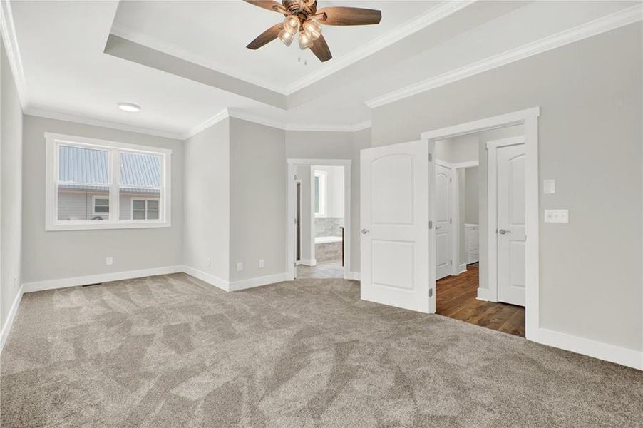 Spacious, unfurnished interior of a new home in , Canton (Image 58).