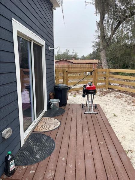 Exterior details and patio area of a home in , Fort McCoy (Image 17). Exterior details and patio area of a home in , Fort McCoy (Image 17).