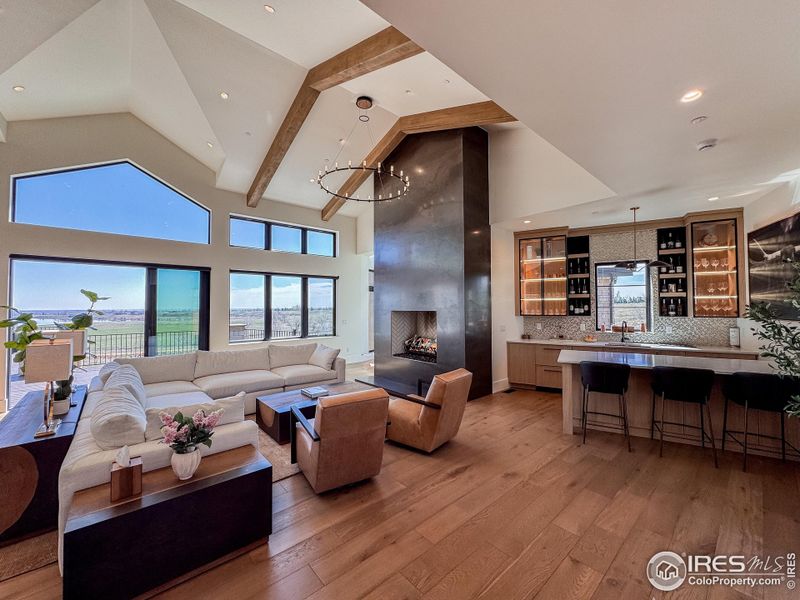 Furnished interior view inside a new home in , Longmont (Image 19).
