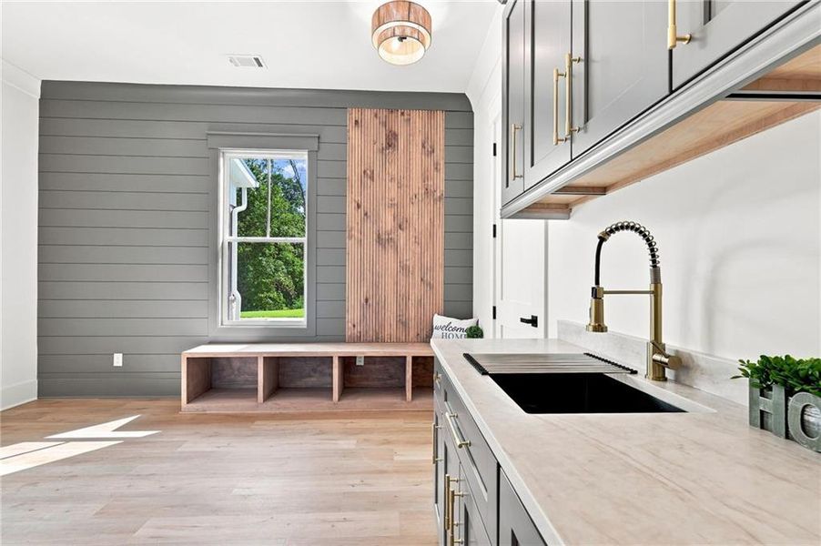 Furnished interior view inside a new home in , Ellijay (Image 18).