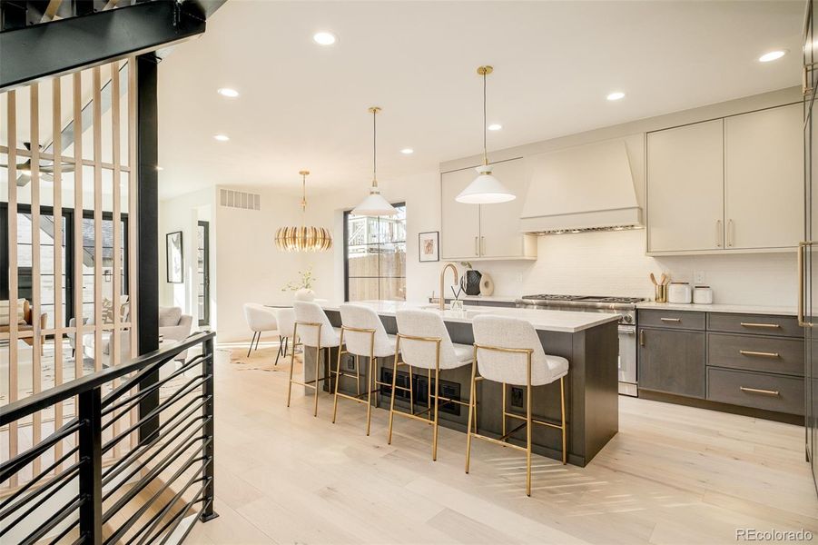 Furnished interior view inside a new home in , Denver (Image 12). Furnished interior view inside a new home in , Denver (Image 12).