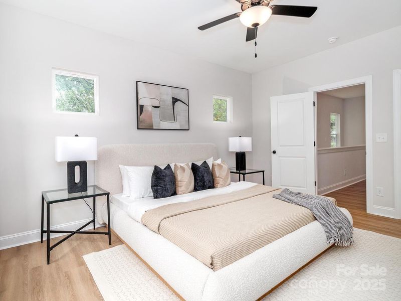 Furnished interior view inside a new home in , Charlotte (Image 23).