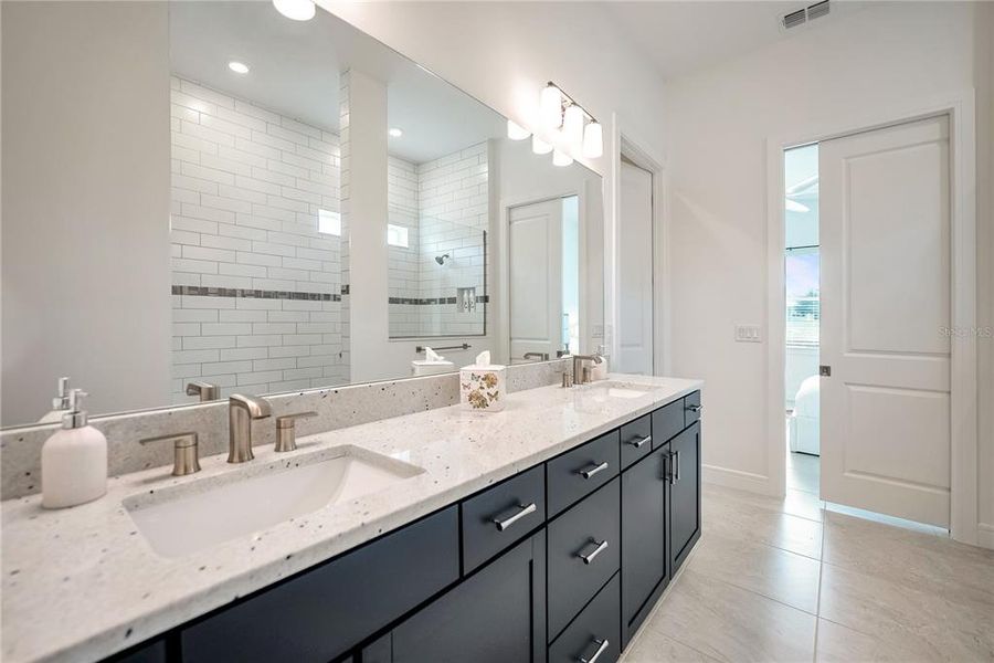Furnished interior view inside a new home in , Ocala (Image 36).