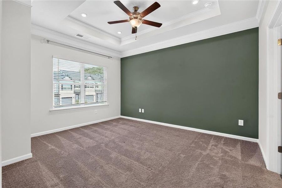 Spacious, unfurnished interior of a new home in Fuller Station, Loganville (Image 47).