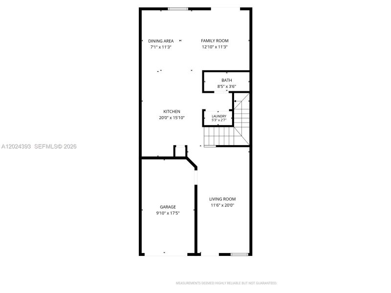 2D floor plan layout of this home in , Miami, FL (Image 5). 2D floor plan layout of this home in , Miami, FL (Image 5).