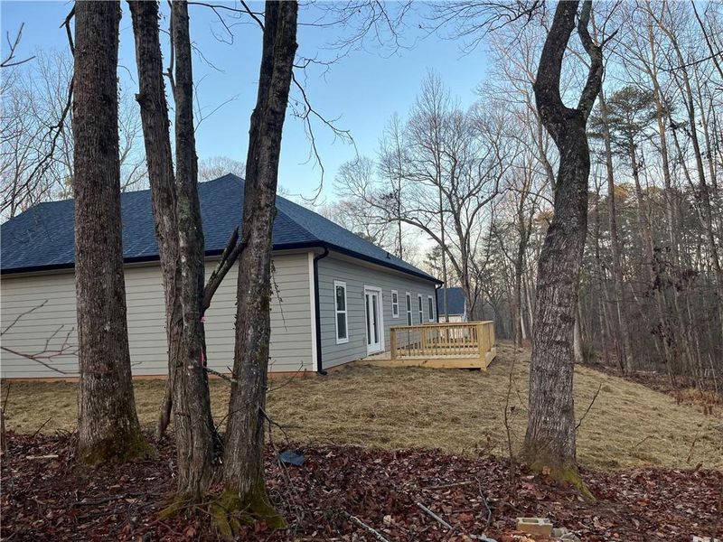 Exterior details and patio area of a home in , Dawsonville (Image 4).