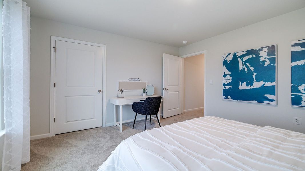 Furnished interior view inside a new home in The Lakes at North Glynn, Brunswick (Image 37).