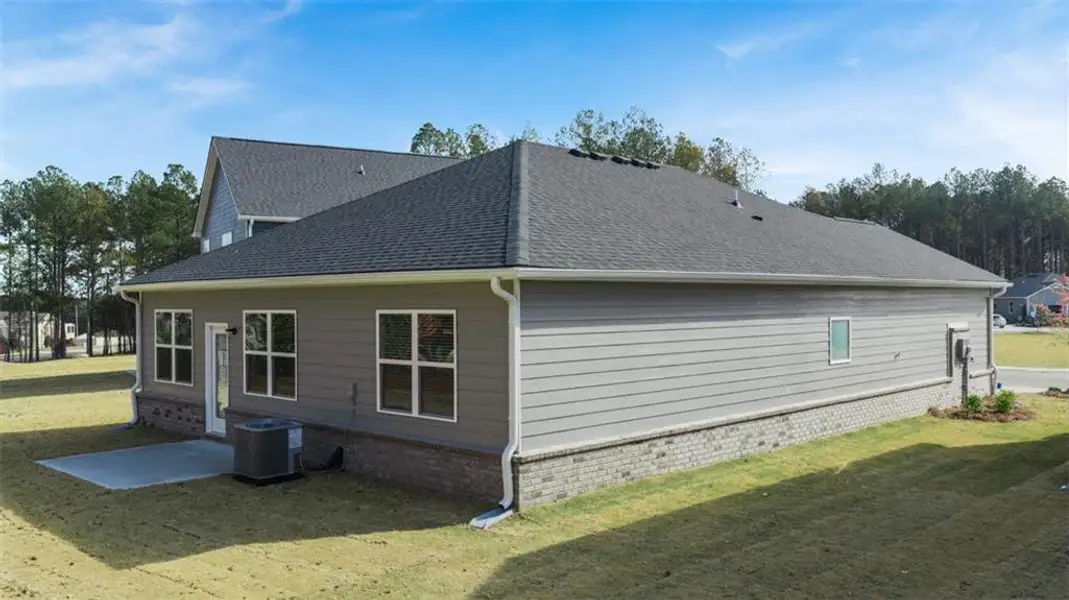 Exterior details and patio area of a home in Willowbrook, Winder (Image 3). Exterior details and patio area of a home in Willowbrook, Winder (Image 3).