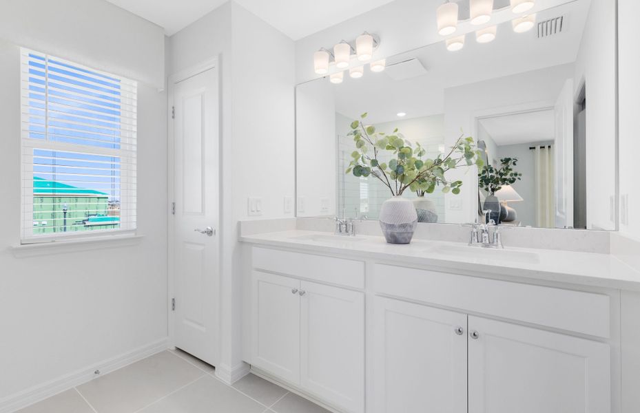 Representative furnished interior of a home built from the Marigold by Pulte Homes in Hartford Terrace, Davenport (Image 10). Representative furnished interior of a home built from the Marigold by Pulte Homes in Hartford Terrace, Davenport (Image 10).