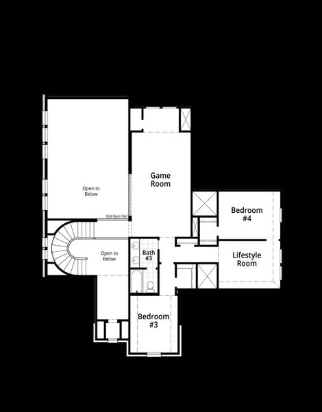 Upstairs Floor Plan