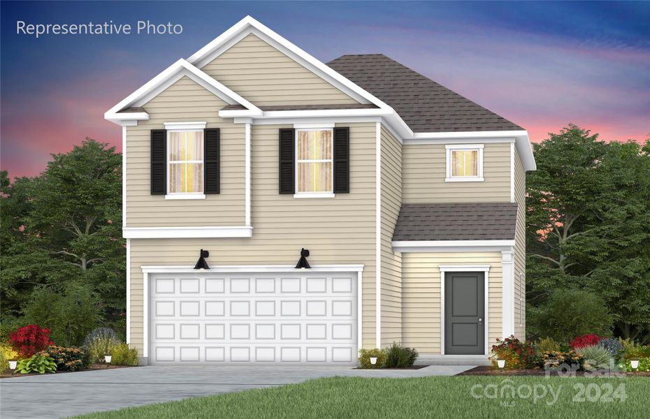 Douglas Floor Plan; Elevation LC2A