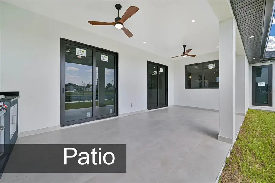 Exterior details and patio area of a home in , Cape Coral (Image 23). Exterior details and patio area of a home in , Cape Coral (Image 23).