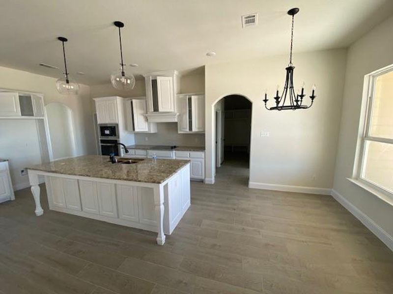 Furnished interior view inside a new home in , Azle (Image 4). Furnished interior view inside a new home in , Azle (Image 4).