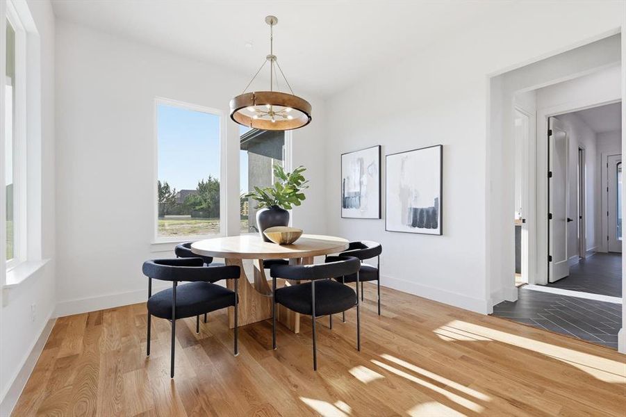Furnished interior view inside a new home in , Red Oak (Image 7).