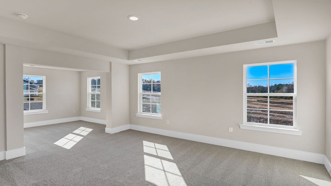 Spacious, unfurnished interior of a new home in Livingston Woods, Irmo (Image 42). Spacious, unfurnished interior of a new home in Livingston Woods, Irmo (Image 42).