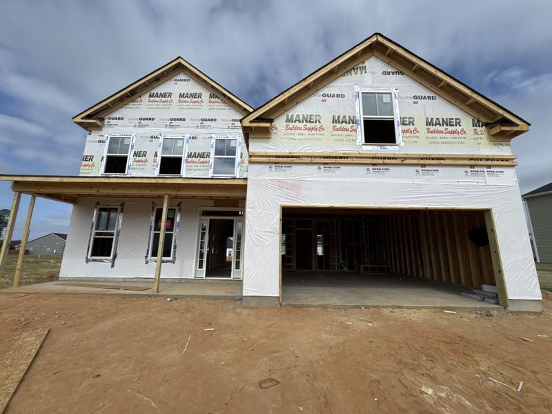 In-progress construction of a new home in Windsor, North Augusta, SC (Image 12).