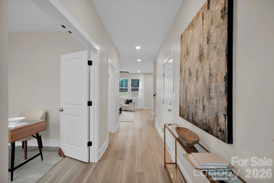 Furnished interior view inside a new home in , Mooresville (Image 11).